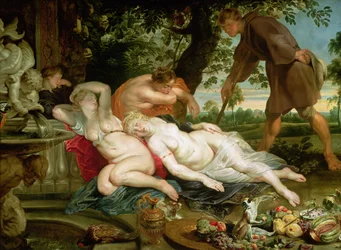 Cimon and Iphigenia, 1617